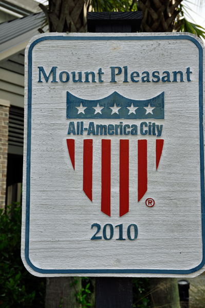 Mount Pleasant sign